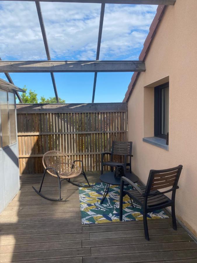 Loft avec terrasse sans vis a vis à 3km du circuit avec garage au calme Le Mans Exterior foto