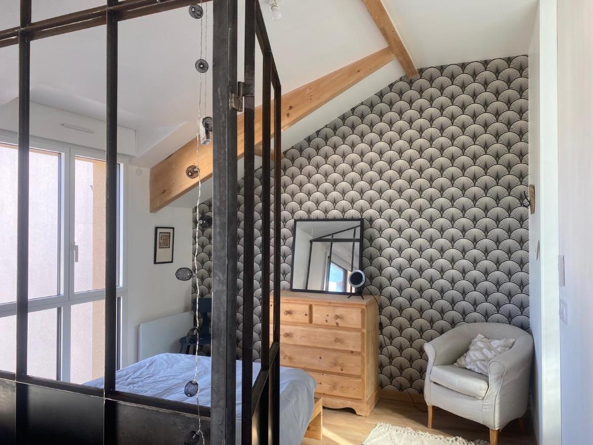 Loft avec terrasse sans vis a vis à 3km du circuit avec garage au calme Le Mans Exterior foto